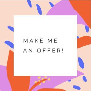 I always consider all reasonable offers!